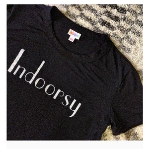 Unicorn 🦄 LuLaRoe SMALL 'INDOORSY' Tee